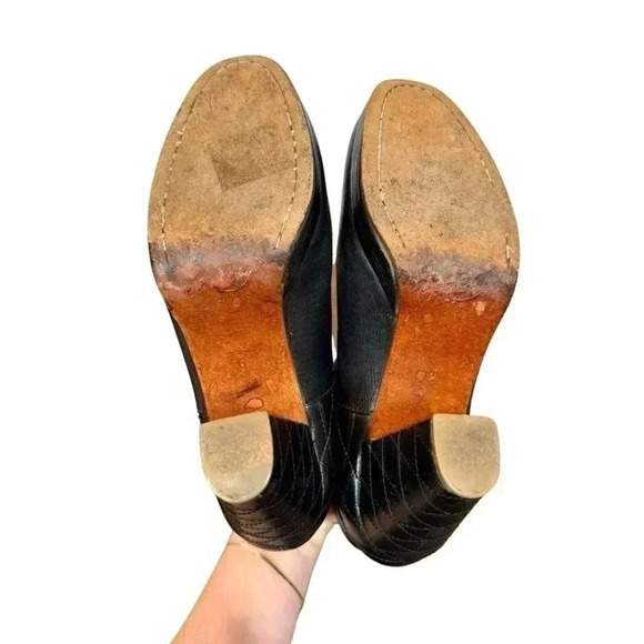 Rachel Comey Beta Quilted Leather Platform Booties Ankle Boots Black - Picture 10 of 11